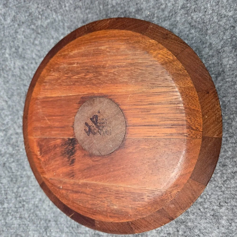 MCM Teak Serving Bowl Dansk Designs VTG Scandinavian Design 70s Dansk Kobenstyle